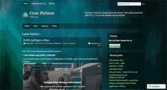 Desktop Screenshot of crowpictures.wordpress.com