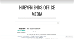 Desktop Screenshot of hueyfriends.wordpress.com