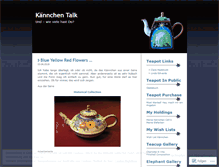 Tablet Screenshot of kaennchentalk.wordpress.com