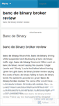 Mobile Screenshot of nahbrc.bancdebinarybrokerreview.wordpress.com