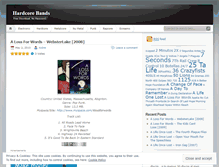 Tablet Screenshot of hxcbands.wordpress.com