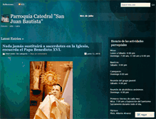 Tablet Screenshot of catedraldecarora.wordpress.com
