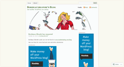 Desktop Screenshot of bordeauxblonde.wordpress.com