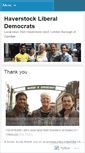 Mobile Screenshot of haverstocklibdems.wordpress.com