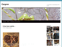 Tablet Screenshot of cargren.wordpress.com