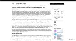 Desktop Screenshot of bbnsms.wordpress.com