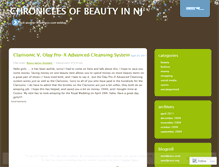 Tablet Screenshot of njbeautysecrets.wordpress.com