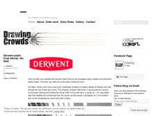 Tablet Screenshot of drawingcrowds.wordpress.com