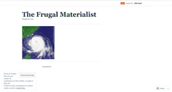 Desktop Screenshot of frugmat.wordpress.com