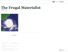 Tablet Screenshot of frugmat.wordpress.com