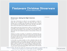 Tablet Screenshot of fiestawarechristmas.wordpress.com