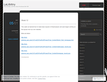 Tablet Screenshot of lalilbitiny.wordpress.com