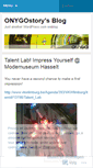 Mobile Screenshot of onygostory.wordpress.com
