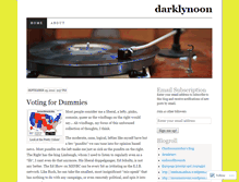 Tablet Screenshot of darklynoon.wordpress.com