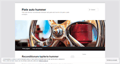 Desktop Screenshot of pieleautohummer.wordpress.com.pieleautohummer.wordpress.com