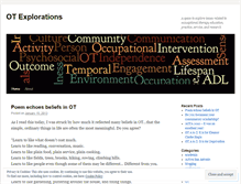 Tablet Screenshot of otexplorations.wordpress.com