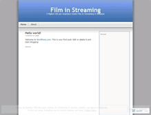 Tablet Screenshot of filminstreaming.wordpress.com