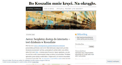 Desktop Screenshot of koszalineo.wordpress.com