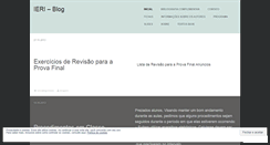 Desktop Screenshot of ieriblog.wordpress.com