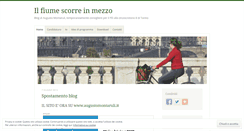 Desktop Screenshot of ilfiumeinmezzo.wordpress.com