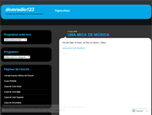 Tablet Screenshot of domradio123.wordpress.com