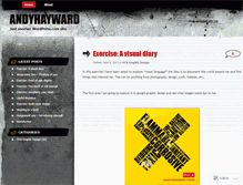 Tablet Screenshot of andyhayward.wordpress.com