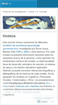 Mobile Screenshot of gcarvajalmodelos.wordpress.com