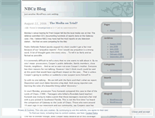 Tablet Screenshot of nbc2.wordpress.com