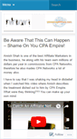 Mobile Screenshot of 1amazingaffiliate.wordpress.com