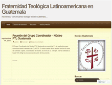 Tablet Screenshot of ftlguatemala.wordpress.com