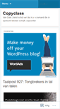 Mobile Screenshot of copyclass.wordpress.com