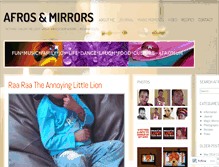 Tablet Screenshot of afromum.wordpress.com