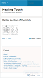 Mobile Screenshot of mytouch.wordpress.com