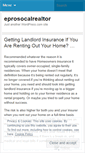 Mobile Screenshot of eprosocalrealtor.wordpress.com