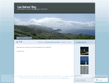 Tablet Screenshot of lisabalmes.wordpress.com