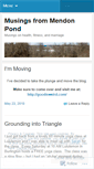 Mobile Screenshot of mendonpond.wordpress.com