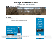 Tablet Screenshot of mendonpond.wordpress.com