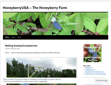 Tablet Screenshot of honeyberryusa.wordpress.com