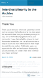 Mobile Screenshot of interdisciplinarityinthearchives.wordpress.com