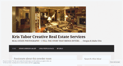 Desktop Screenshot of kristabor.wordpress.com