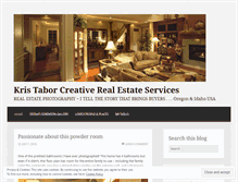 Tablet Screenshot of kristabor.wordpress.com
