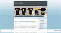 Desktop Screenshot of katykhalsa.wordpress.com