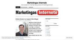 Desktop Screenshot of marketingasinternete.wordpress.com