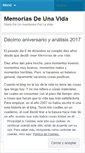 Mobile Screenshot of memoriasdeunavida.wordpress.com