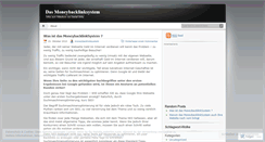 Desktop Screenshot of moneybacklinksystem.wordpress.com