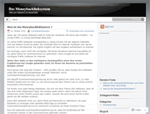 Tablet Screenshot of moneybacklinksystem.wordpress.com