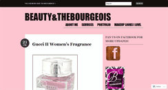 Desktop Screenshot of beautyandthebourgeois.wordpress.com