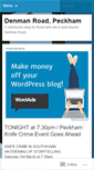 Mobile Screenshot of denmanroad.wordpress.com