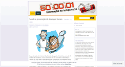 Desktop Screenshot of 50minutos.wordpress.com