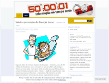 Tablet Screenshot of 50minutos.wordpress.com